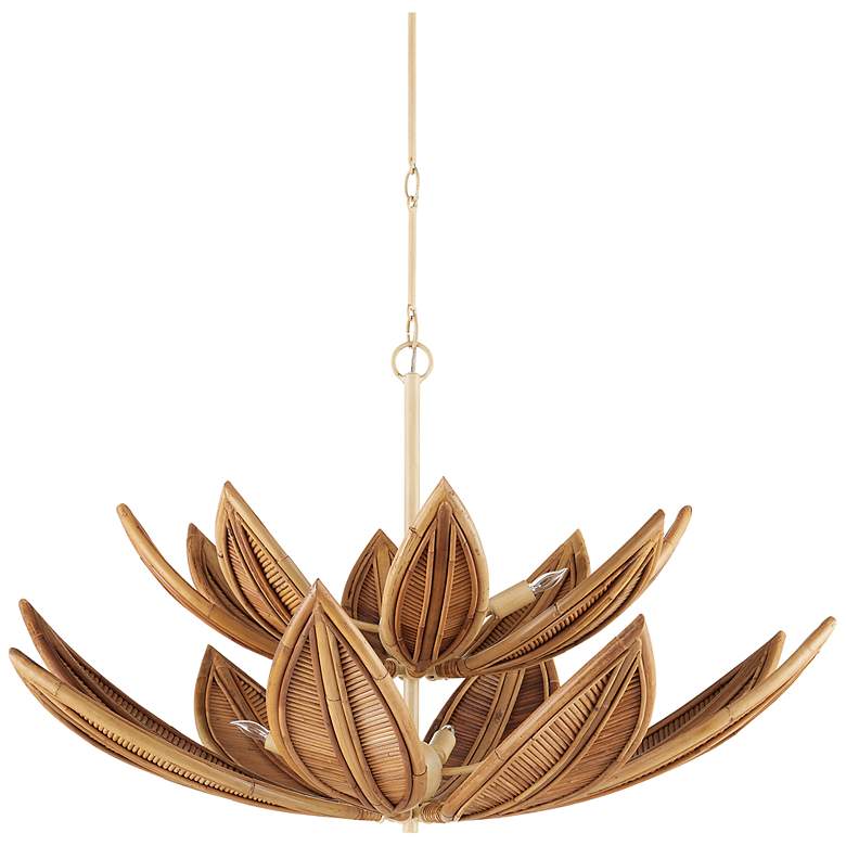 Image 5 Currey & Company 40.25" Cubana Two-Tier 8-Light Chandelier more views
