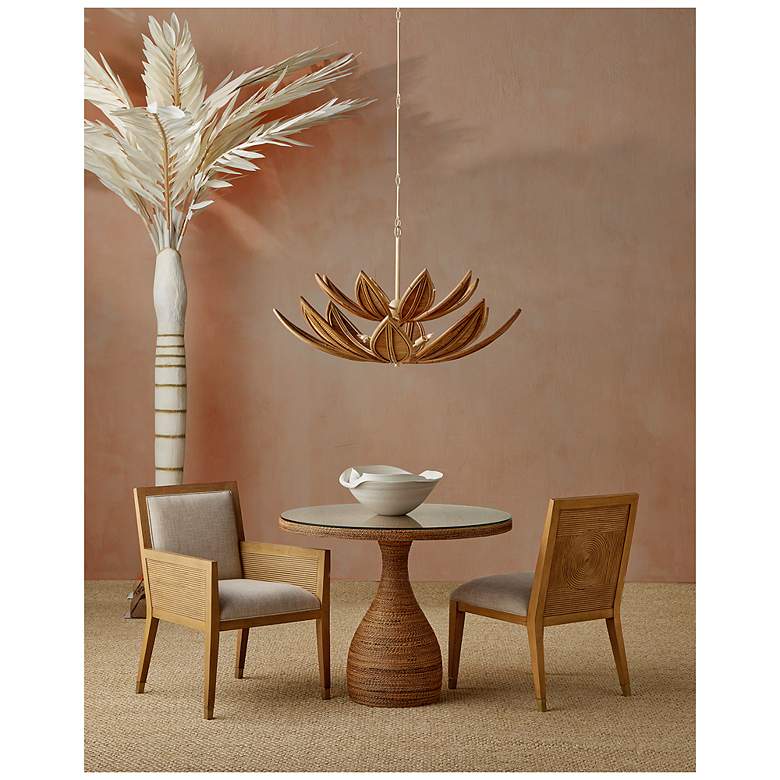 Image 7 Currey & Company 40.25" Cubana Two-Tier 8-Light Chandelier more views