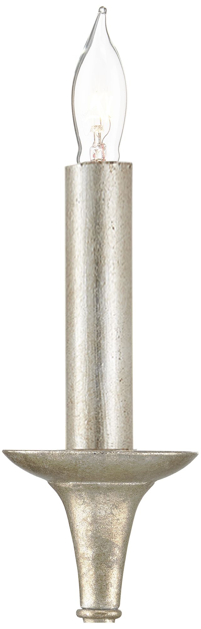 Image 2 Currey & Company 40" Nottaway Linear Champagne 2-Light Chandelier more views