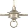 3_Currey & Company 40" Nottaway Linear Champagne 2-Light Chandelier more views