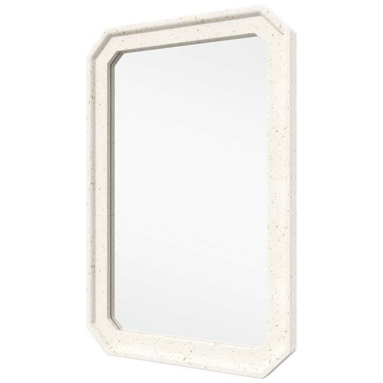 Image 3 Currey & Company 43" x 29" x 2" Carson Ivory Mirror more views