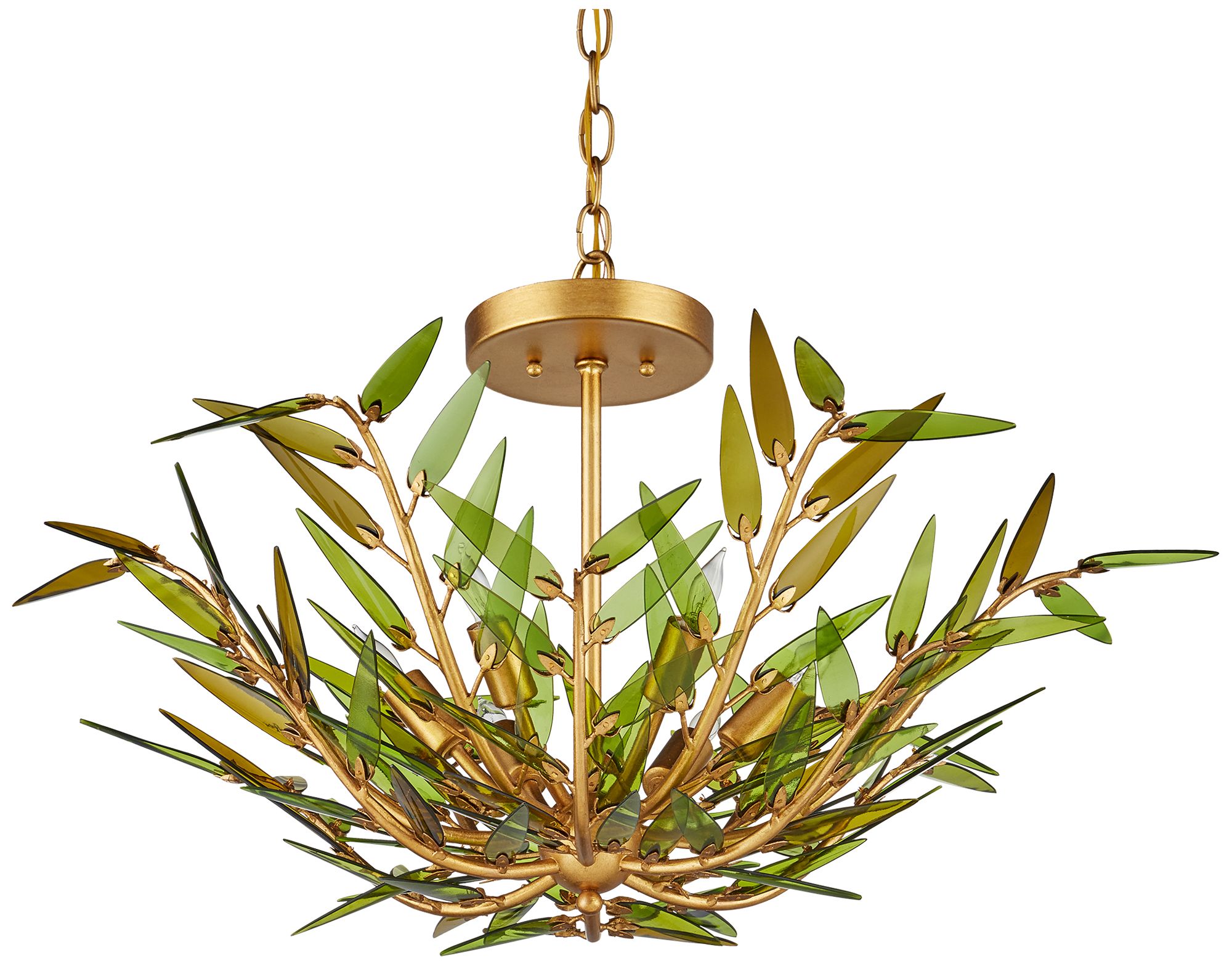 Image 5 Currey & Company 44" Babylon 6-Light Pendant more views