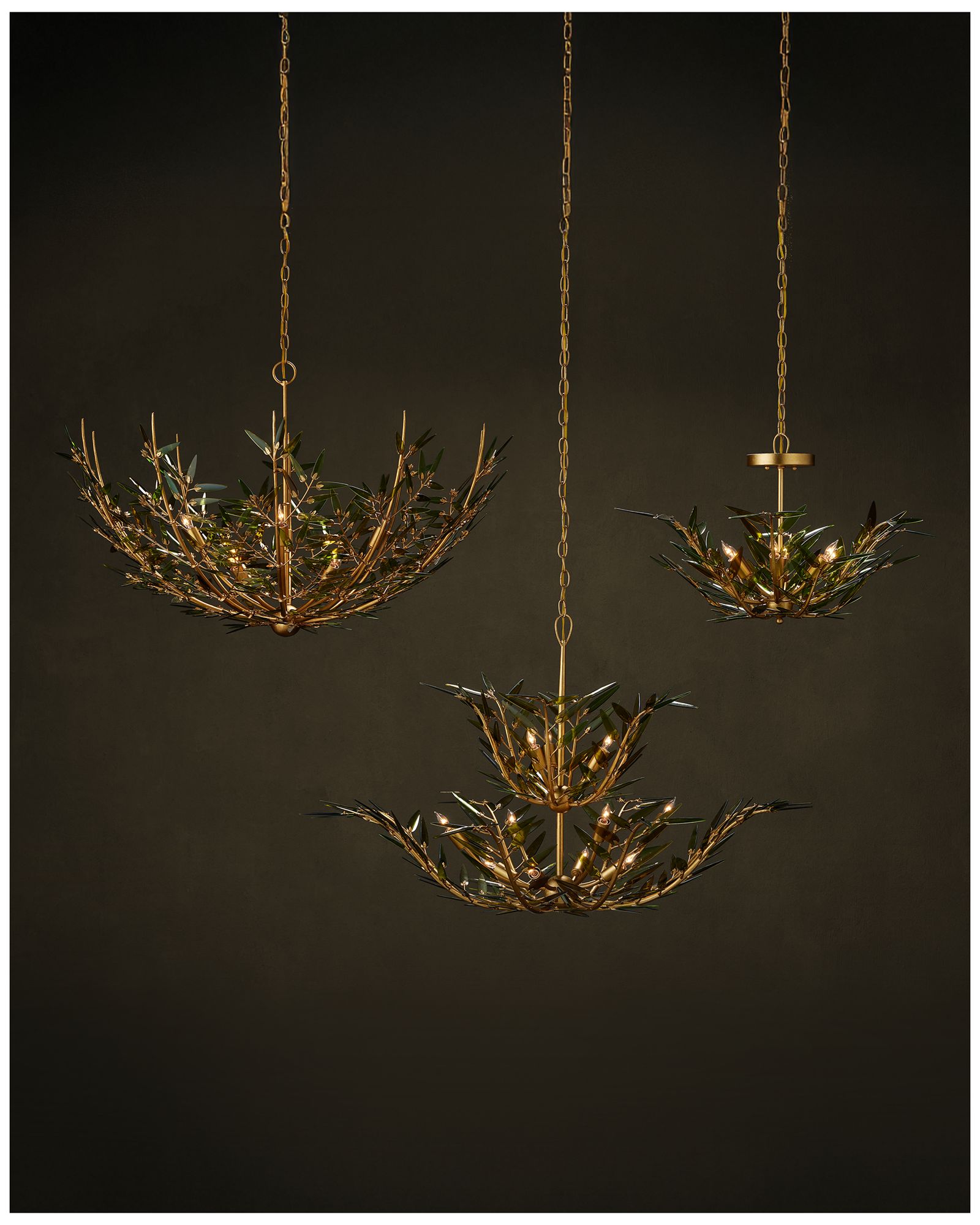 Image 6 Currey & Company 44" Babylon 6-Light Pendant more views