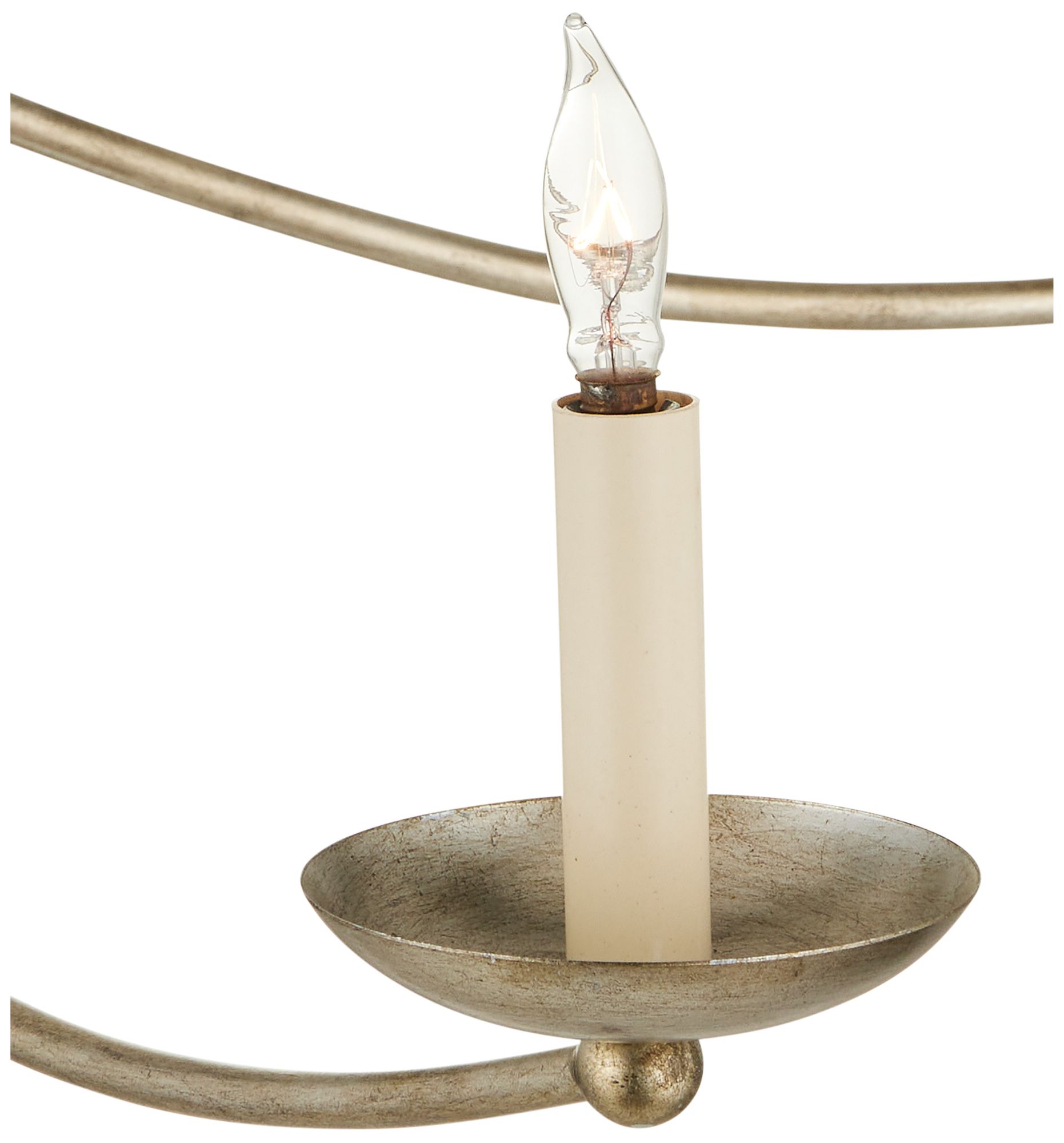 Image 3 Currey & Company 48.5" Wide 5-Light Champagne Chandelier more views