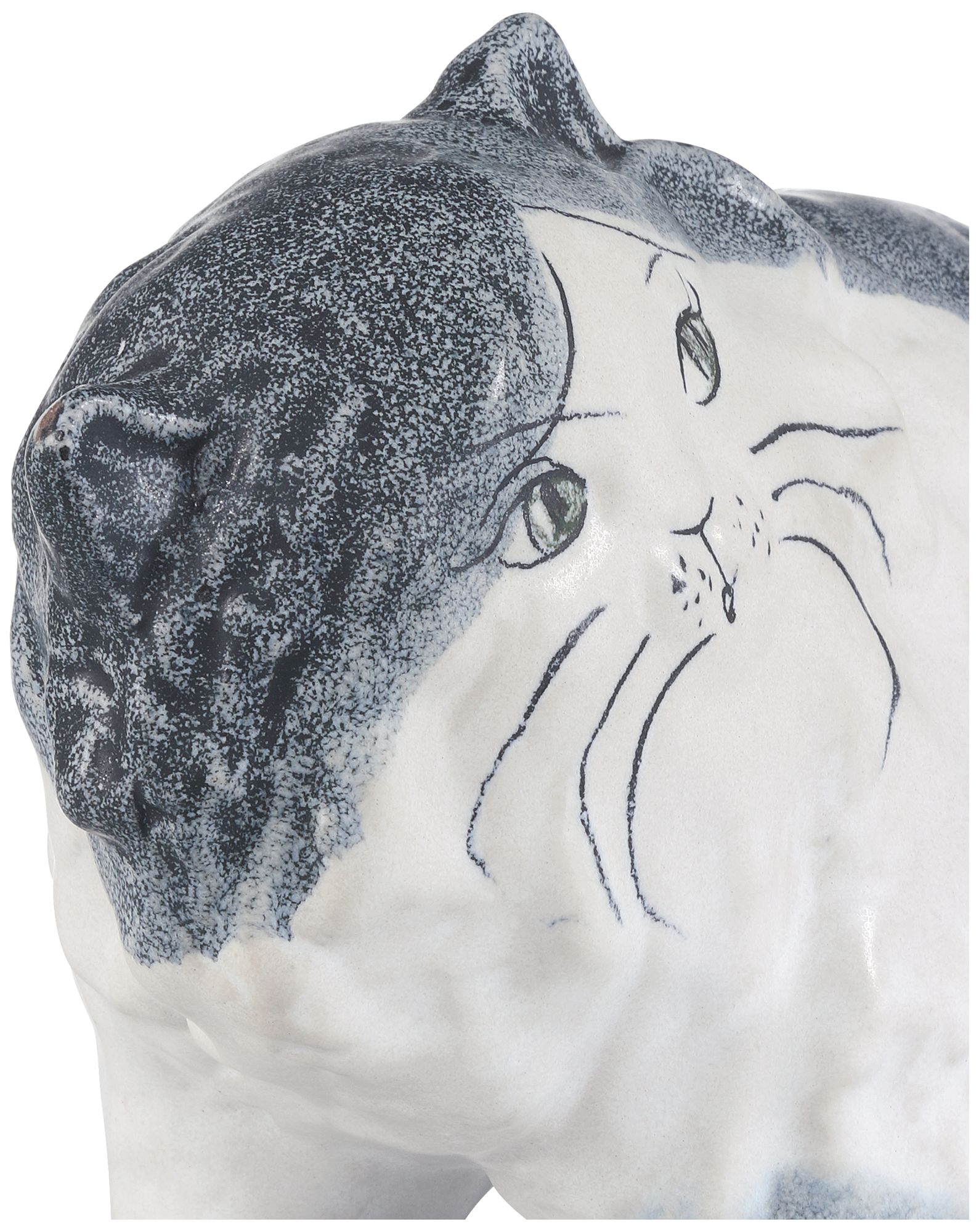 Image 2 Currey & Company 6.5" x 12.8" x 4.5" Siamese Cat Object more views