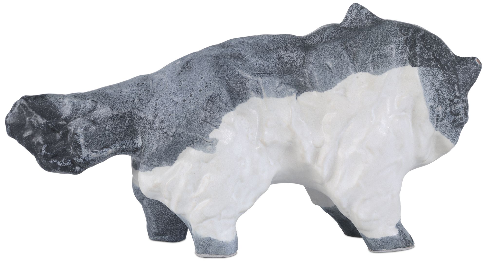 Image 4 Currey & Company 6.5" x 12.8" x 4.5" Siamese Cat Object more views