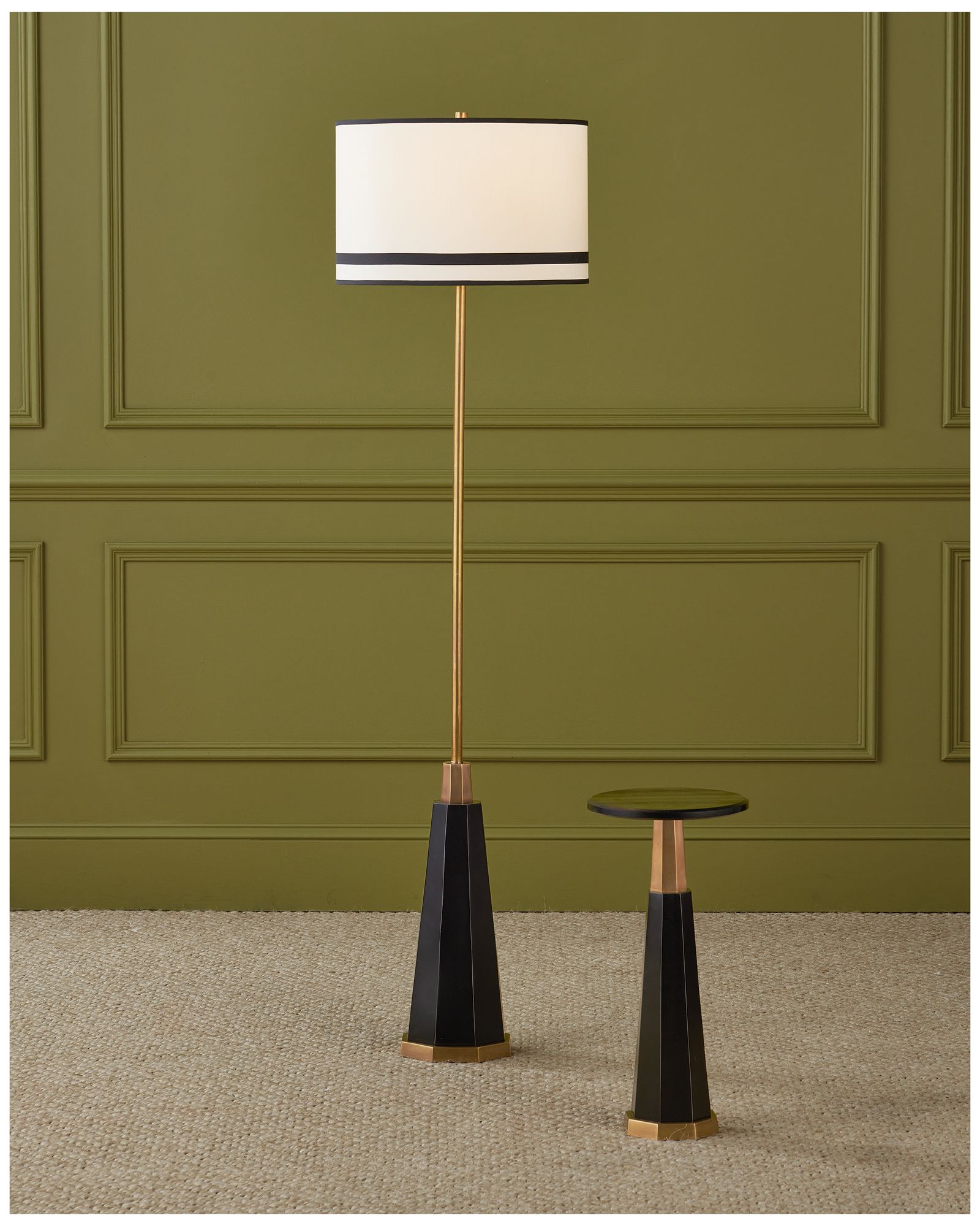 Image 7 Currey & Company 64.5" x 17" Gieves Floor Lamp more views