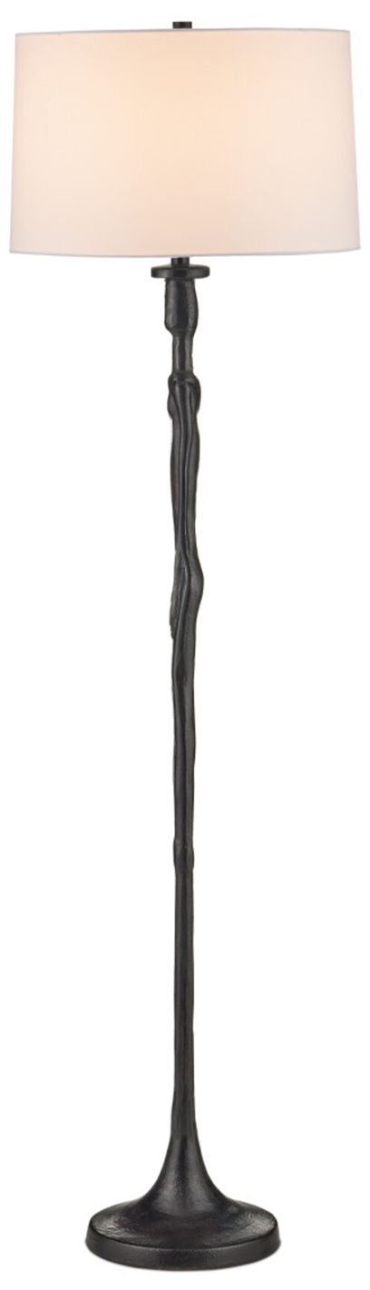 Image 5 Currey & Company 64" High Black Floor Lamp more views