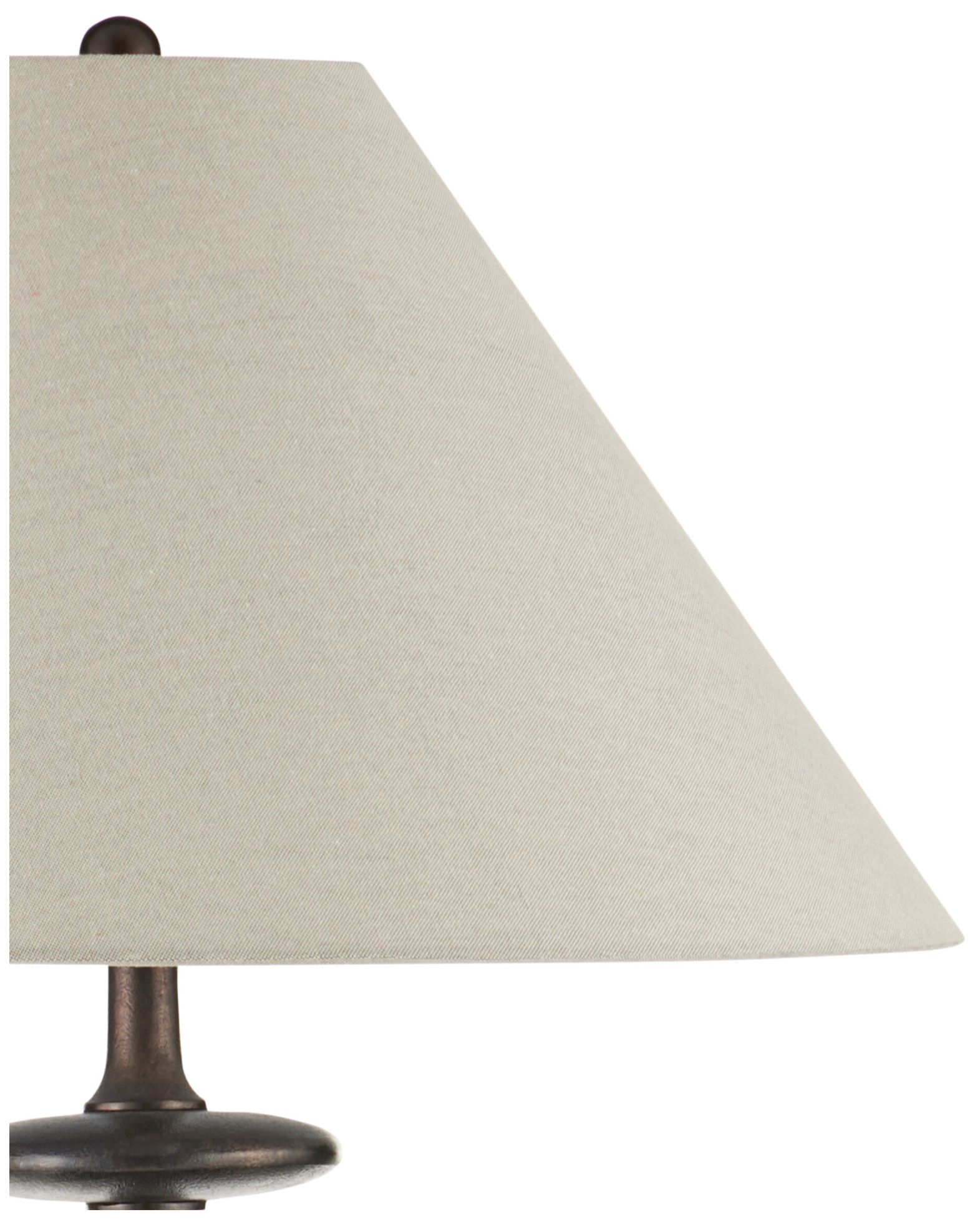 Image 3 Currey & Company 64" High Dark Bronze Floor Lamp more views