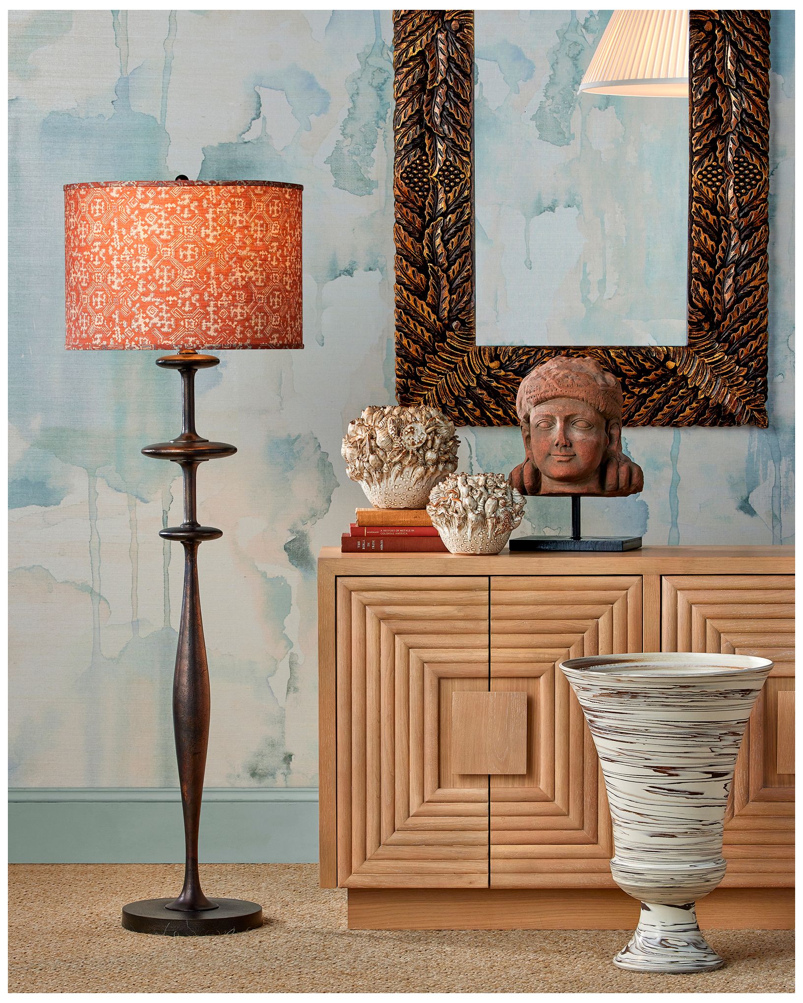 Image 5 Currey & Company 64" High Dark Bronze Floor Lamp more views