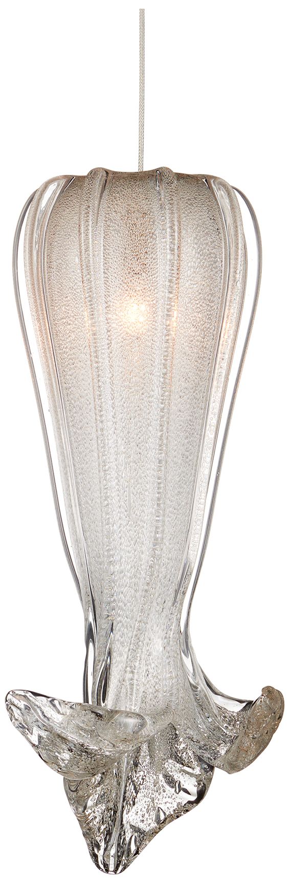 Currey & Company 7" Wide Opaque Pendant