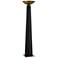 Currey & Company 71" x 16.875" Calyx Torchiere Floor Lamp