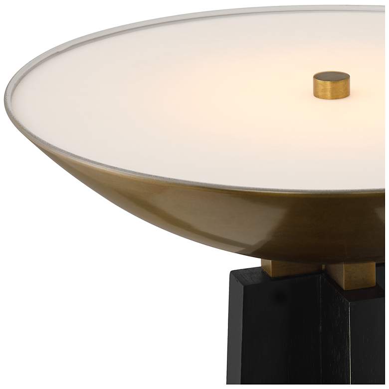 Image 2 Currey & Company 71" x 16.875" Calyx Torchiere Floor Lamp more views