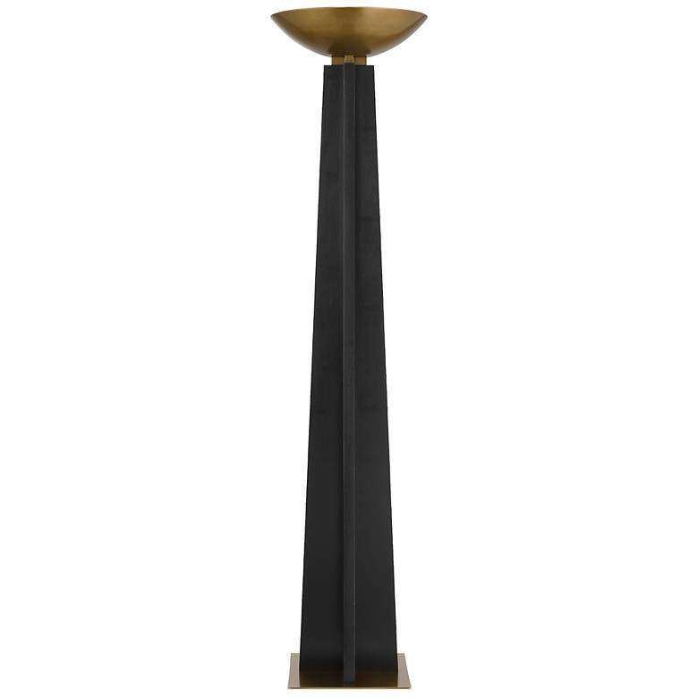 Image 5 Currey & Company 71" x 16.875" Calyx Torchiere Floor Lamp more views