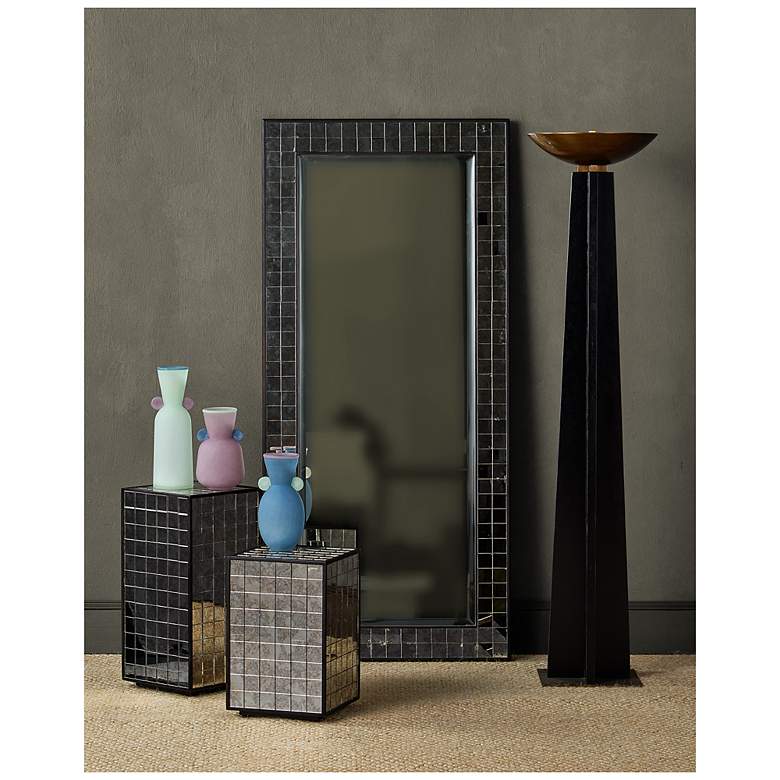 Image 7 Currey & Company 71" x 16.875" Calyx Torchiere Floor Lamp more views