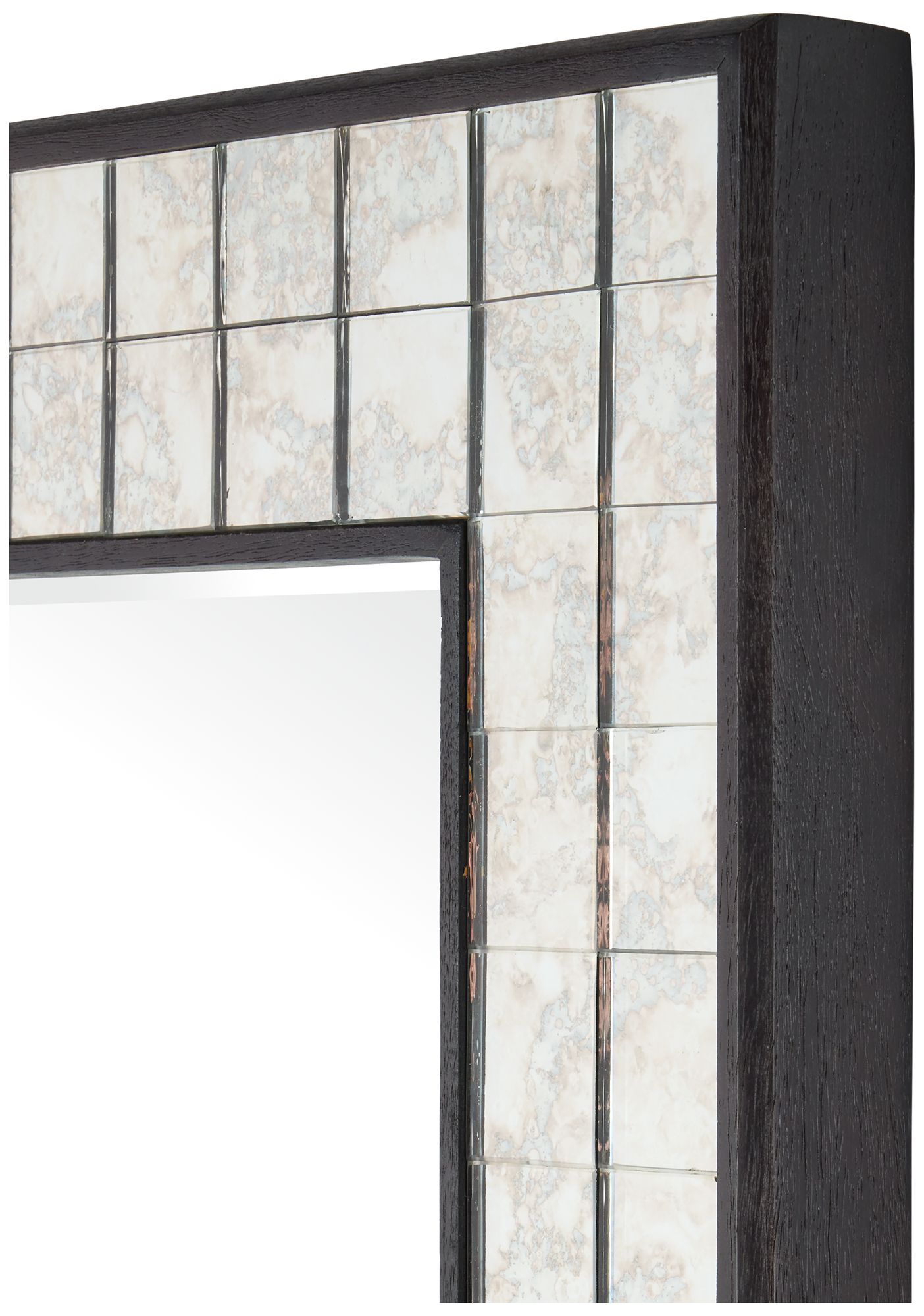 Image 2 Currey & Company 73.75" x 33.75" x 2" Mosaico Floor Mirror more views