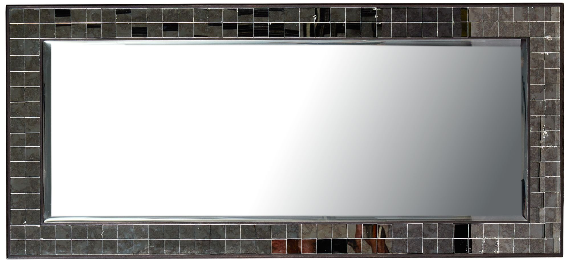 Image 4 Currey & Company 73.75" x 33.75" x 2" Mosaico Floor Mirror more views