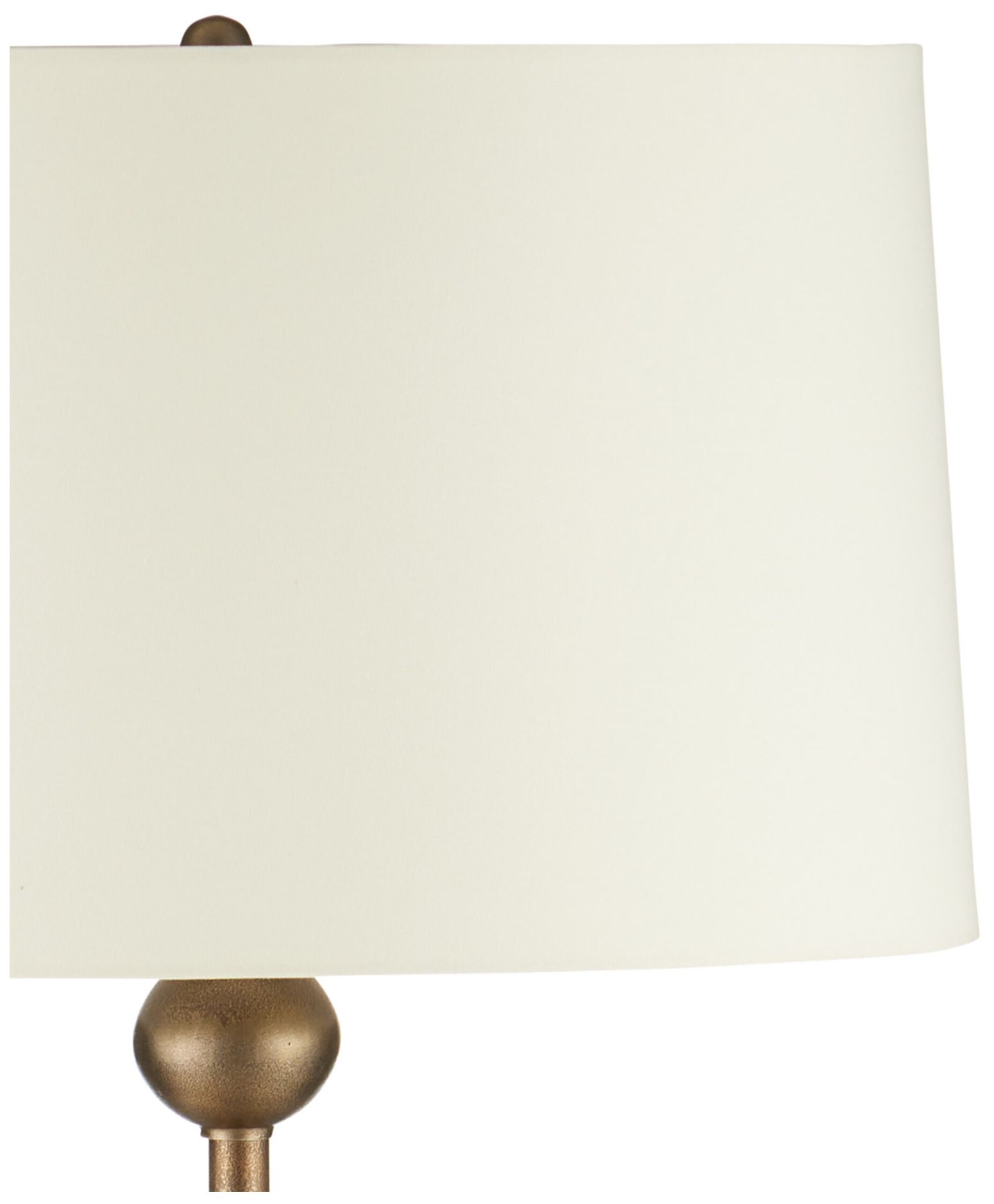 Image 4 Currey & Company 73" High Antique Brass Floor Lamp more views