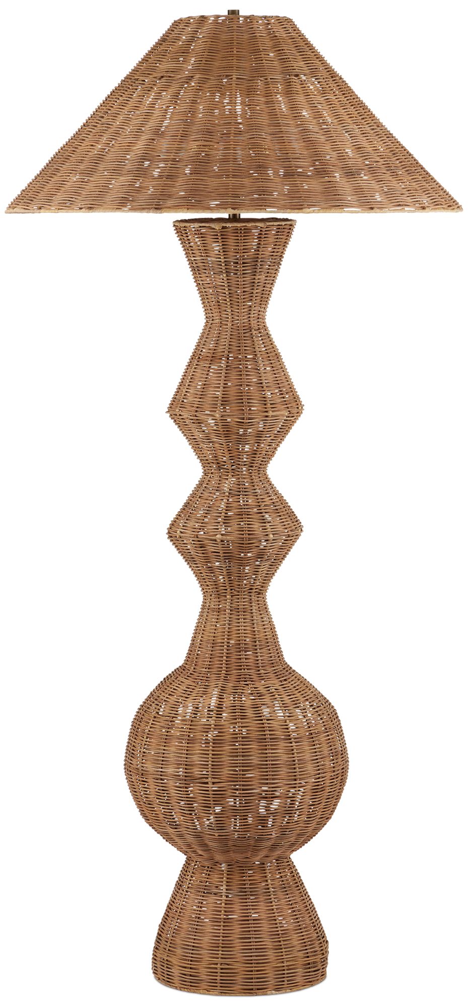 Image 4 Currey & Company 77" x 36.25" Nirvana Grande Floor Lamp more views