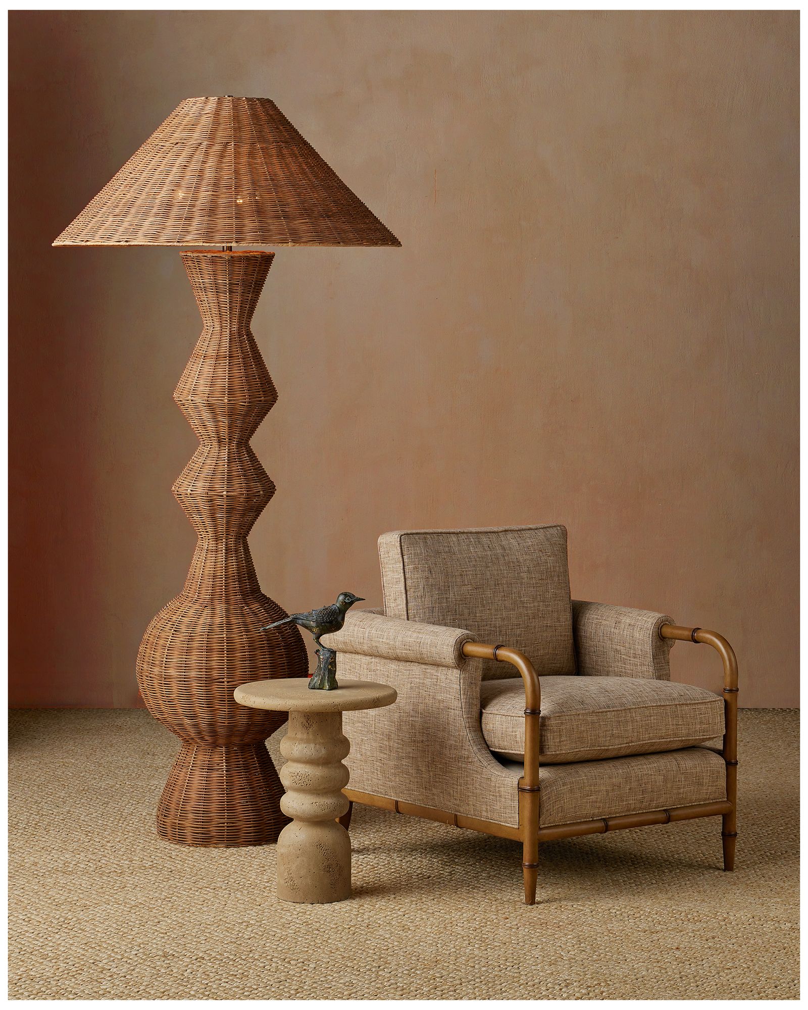 Image 5 Currey & Company 77" x 36.25" Nirvana Grande Floor Lamp more views