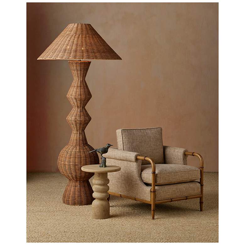 Image 5 Currey & Company 77" x 36.25" Nirvana Grande Floor Lamp more views