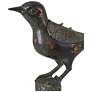 4_Currey & Company 9" Han Dynasty Bird Bronze more views