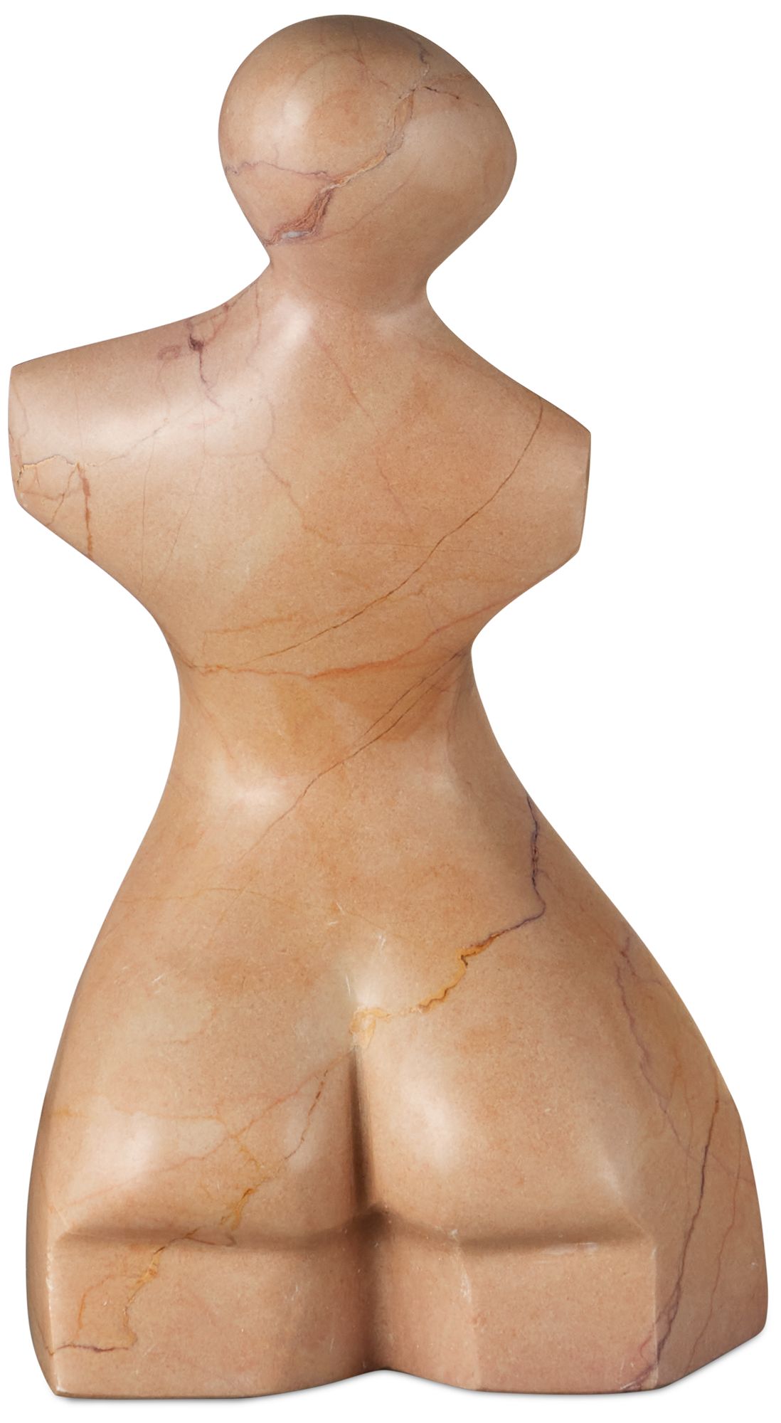 Image 3 Currey & Company 9" x 4.5" x 3" Giada Rosa Small Bust Sculpture more views