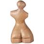 3_Currey & Company 9" x 4.5" x 3" Giada Rosa Small Bust Sculpture more views