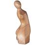 4_Currey & Company 9" x 4.5" x 3" Giada Rosa Small Bust Sculpture more views