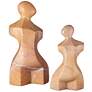 5_Currey & Company 9" x 4.5" x 3" Giada Rosa Small Bust Sculpture more views
