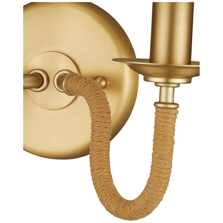 Image 2 Currey & Company Adala Brass 2-Light Wal more views