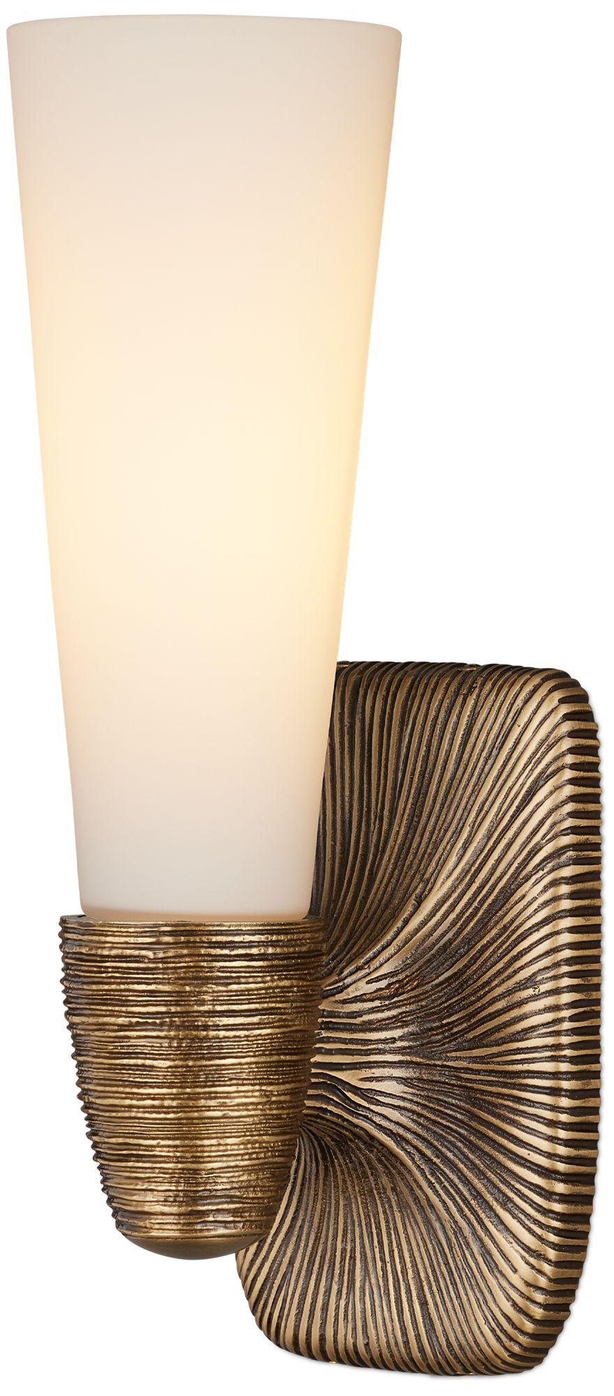 Image 2 Currey & Company Bonaz Brass Bath 1-Ligh