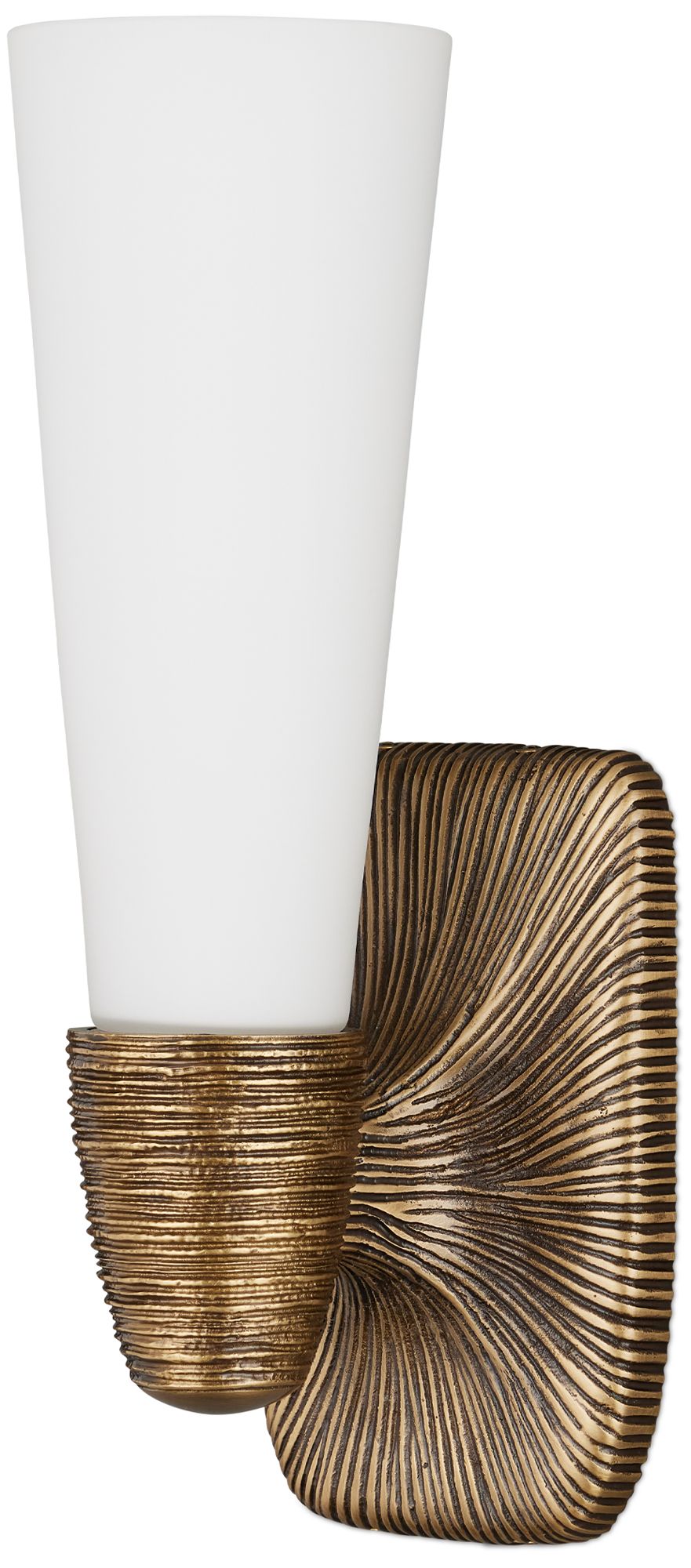 Image 5 Currey & Company Bonaz Brass Bath 1-Ligh more views