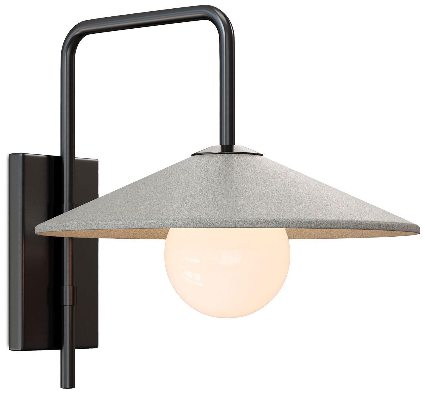 Currey & Company Bothy 18" High Black Outdoor Wall Sconce