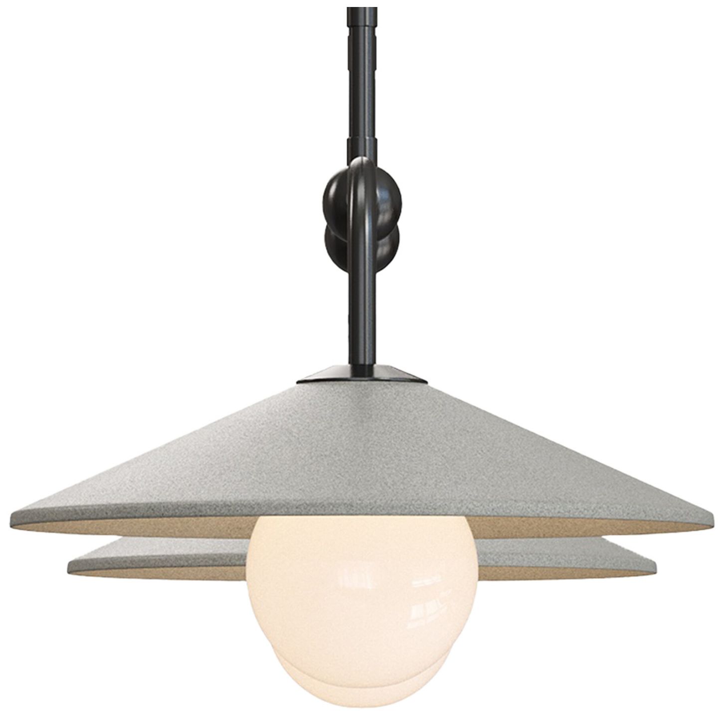 Image 4 Currey & Company Bothy 58" Wide Gray Black Outdoor Chandelier more views