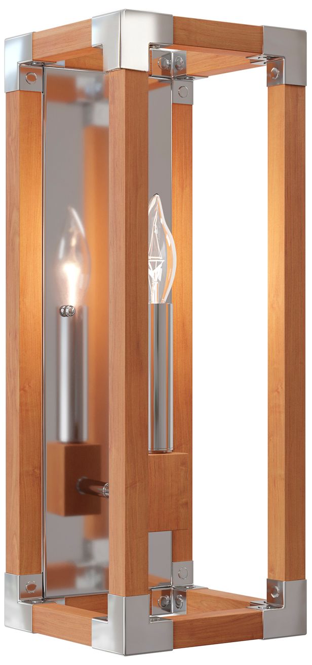Currey & Company Boyd 16" High Polished Nickel Wall Sconce