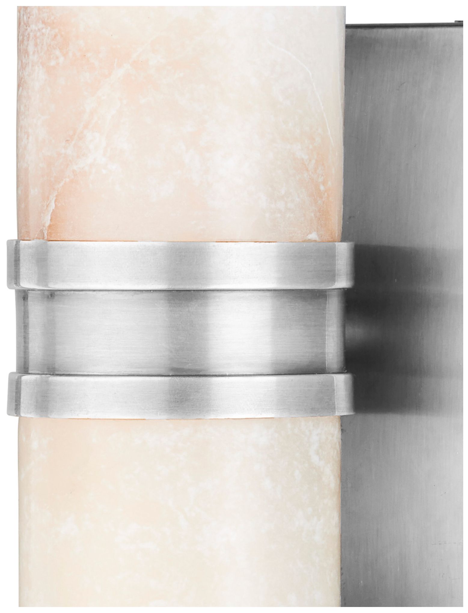 Image 2 Currey & Company Brenham 4.5" High Nickel Small LED Wall Sconce more views