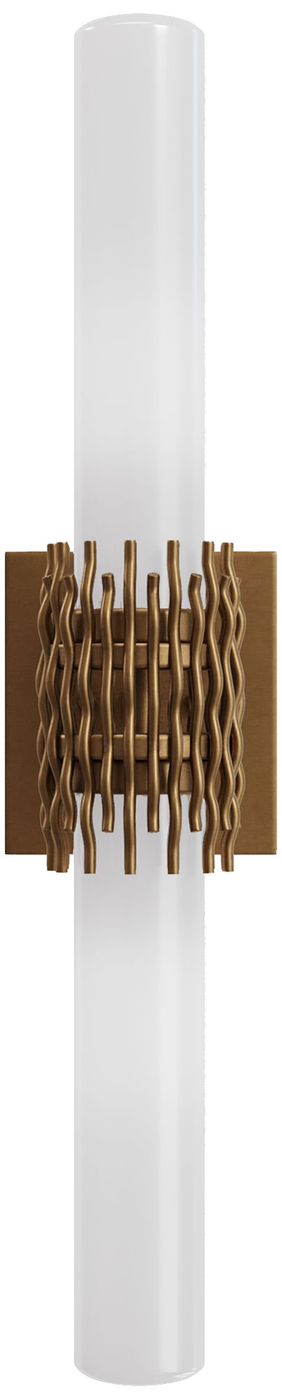 Image 4 Currey & Company Brietta Brass Bath 2-Li more views