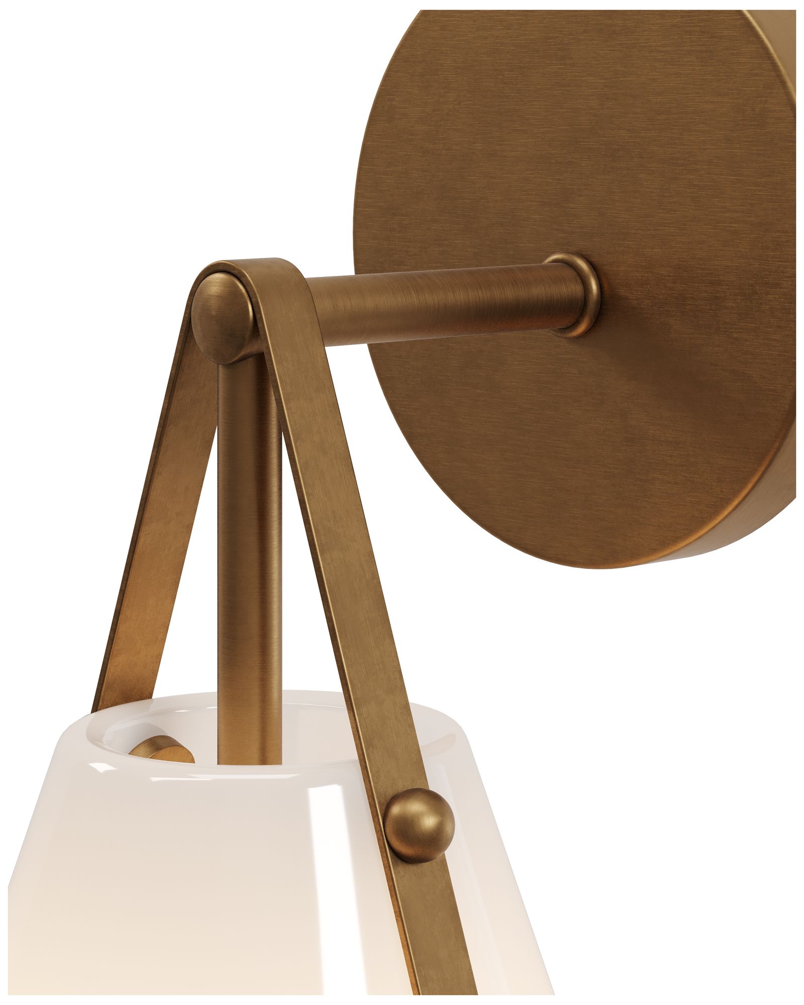 Image 2 Currey & Company Bronwen Brass Bath 1-Li more views