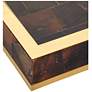 2_Currey & Company Casey Brown Tray Set of 2 more views