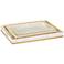 Currey & Company Casey Mother of Pearl Tray Set of 2