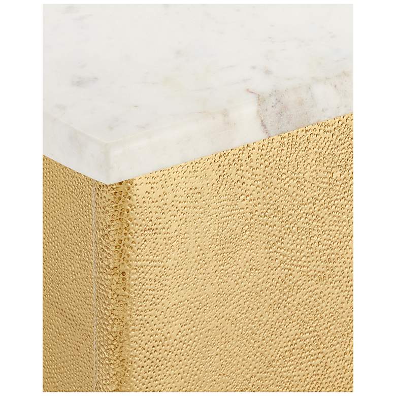 Image 2 Currey & Company Doublet Marble Accent T more views