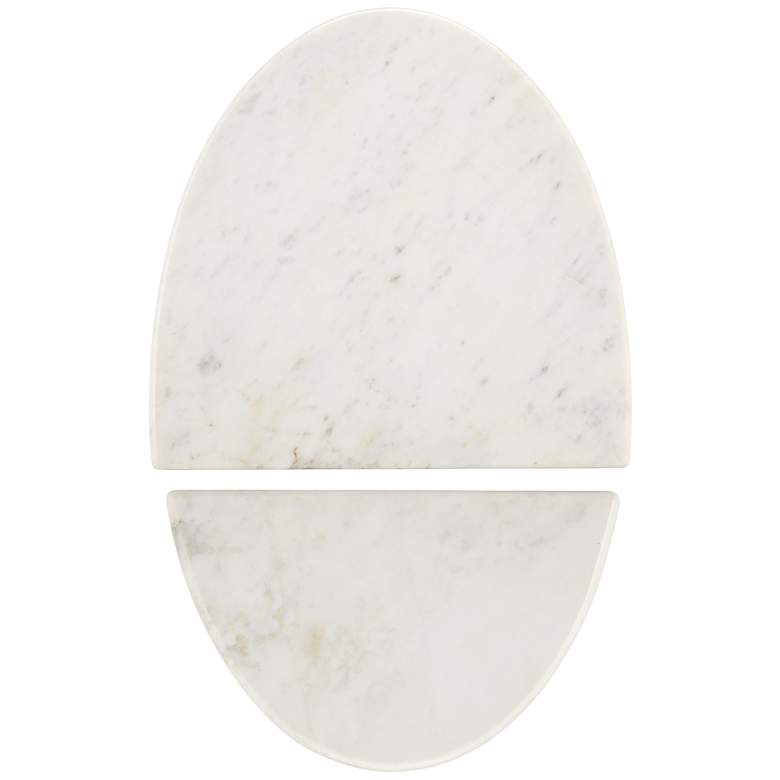 Image 3 Currey & Company Doublet Marble Accent T more views