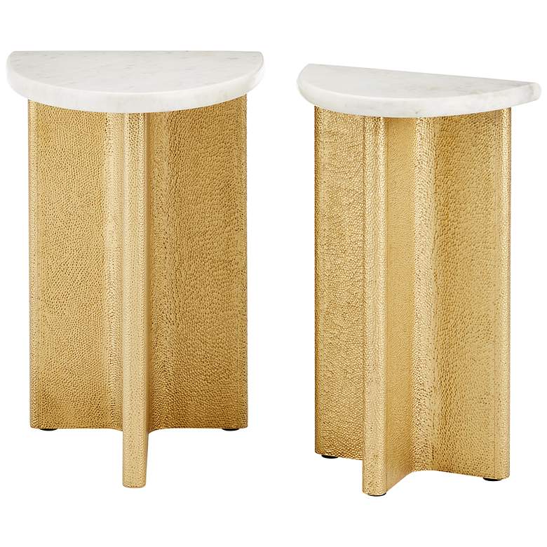 Image 5 Currey & Company Doublet Marble Accent T more views