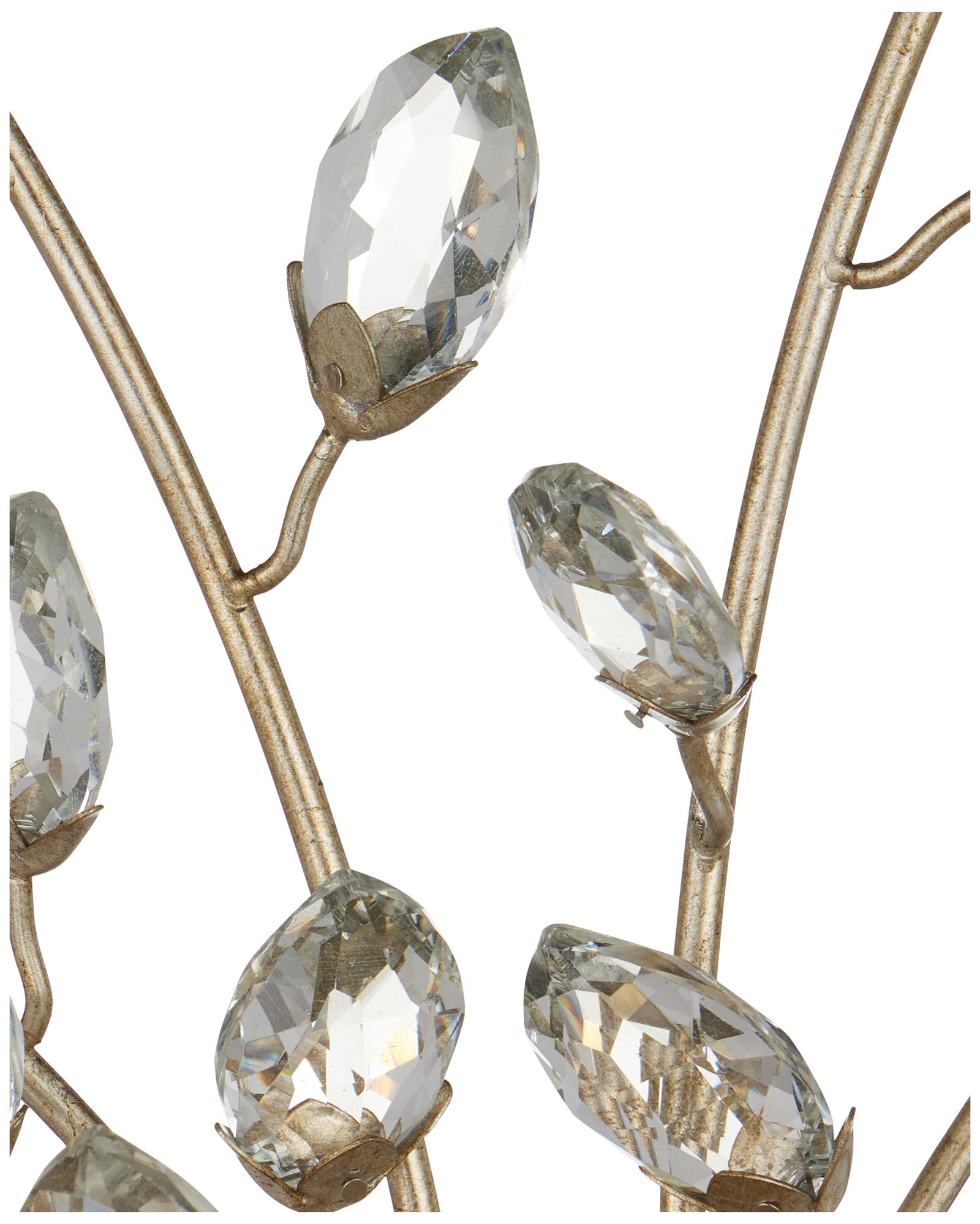 Image 3 Currey & Company Forget-Me-Not Silver 2- more views