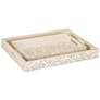 1_Currey & Company Gerri Dot Mother of Pearl Tray Set of 2