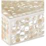 2_Currey & Company Gerri Dot Mother of Pearl Tray Set of 2 more views