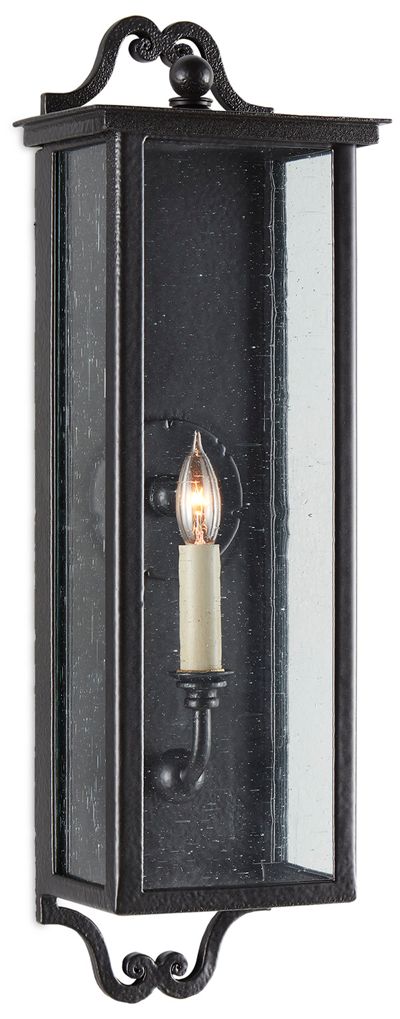 Currey & Company Giatti 24" High Midnight Outdoor Wall Sconce