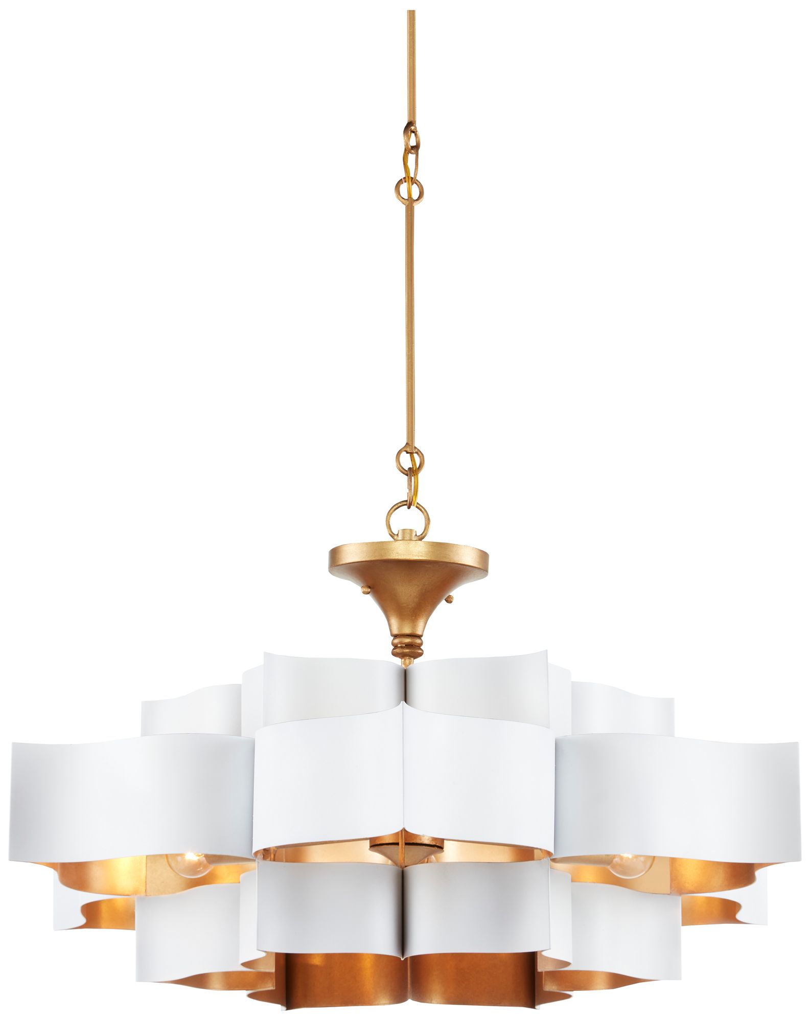 Currey & Company Grand Lotus Gold Collection