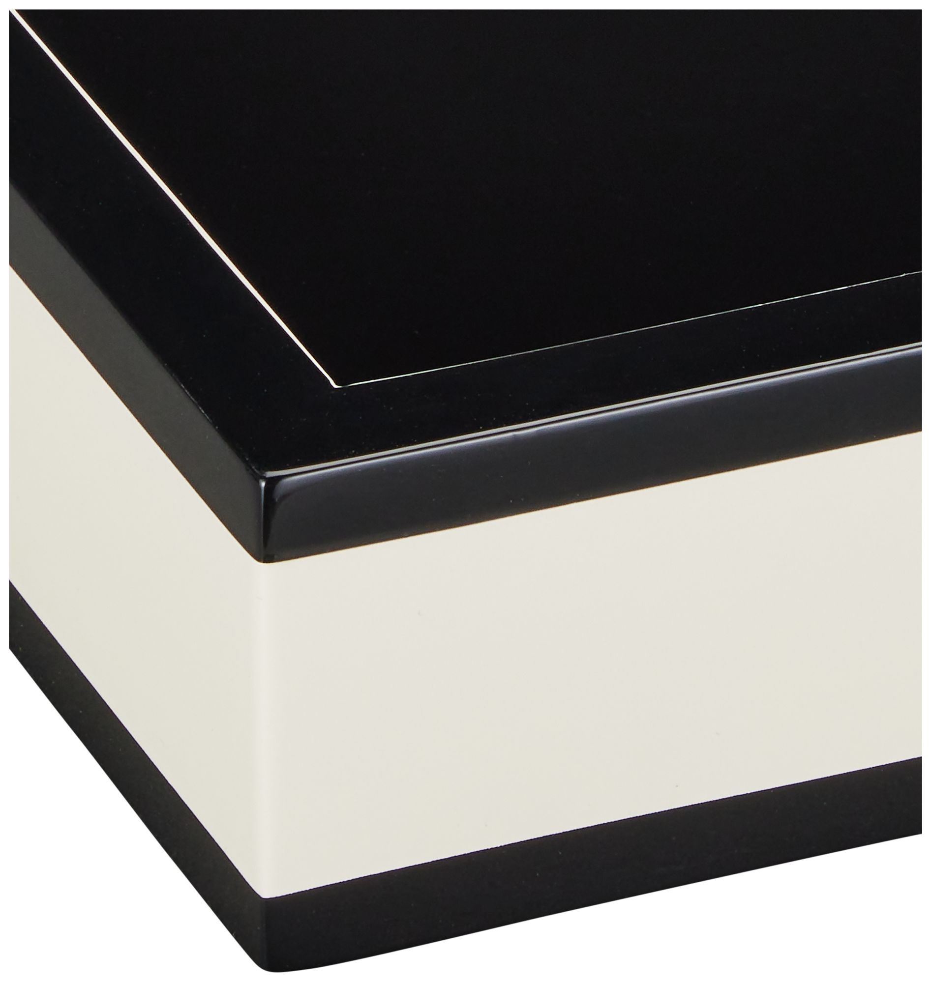 Image 2 Currey & Company Ivory Lacquer Tray Set of 2 more views